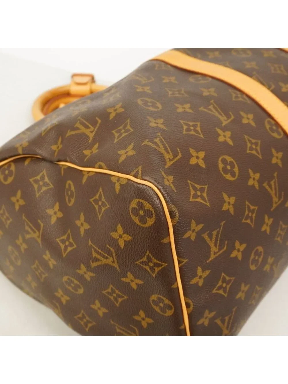 Louis Vuitton Boston Bag Monogram Keepall 45 Brown